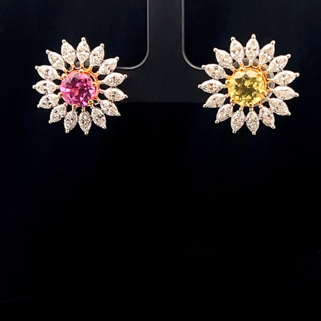 Exquisite Changeable Sunburst Earrings