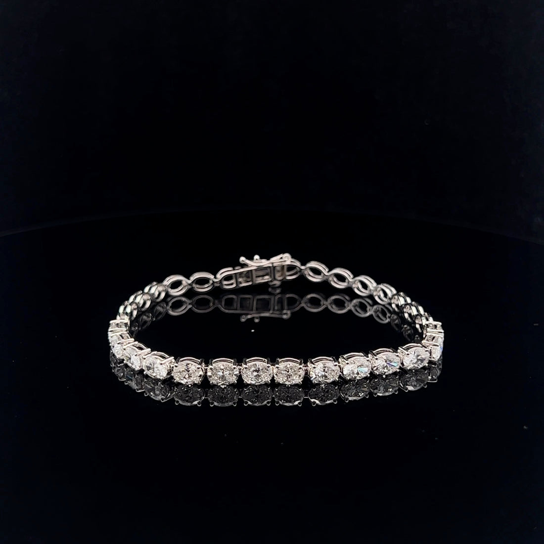 Oval Diamond Tennis Bracelet: A Modern Classic