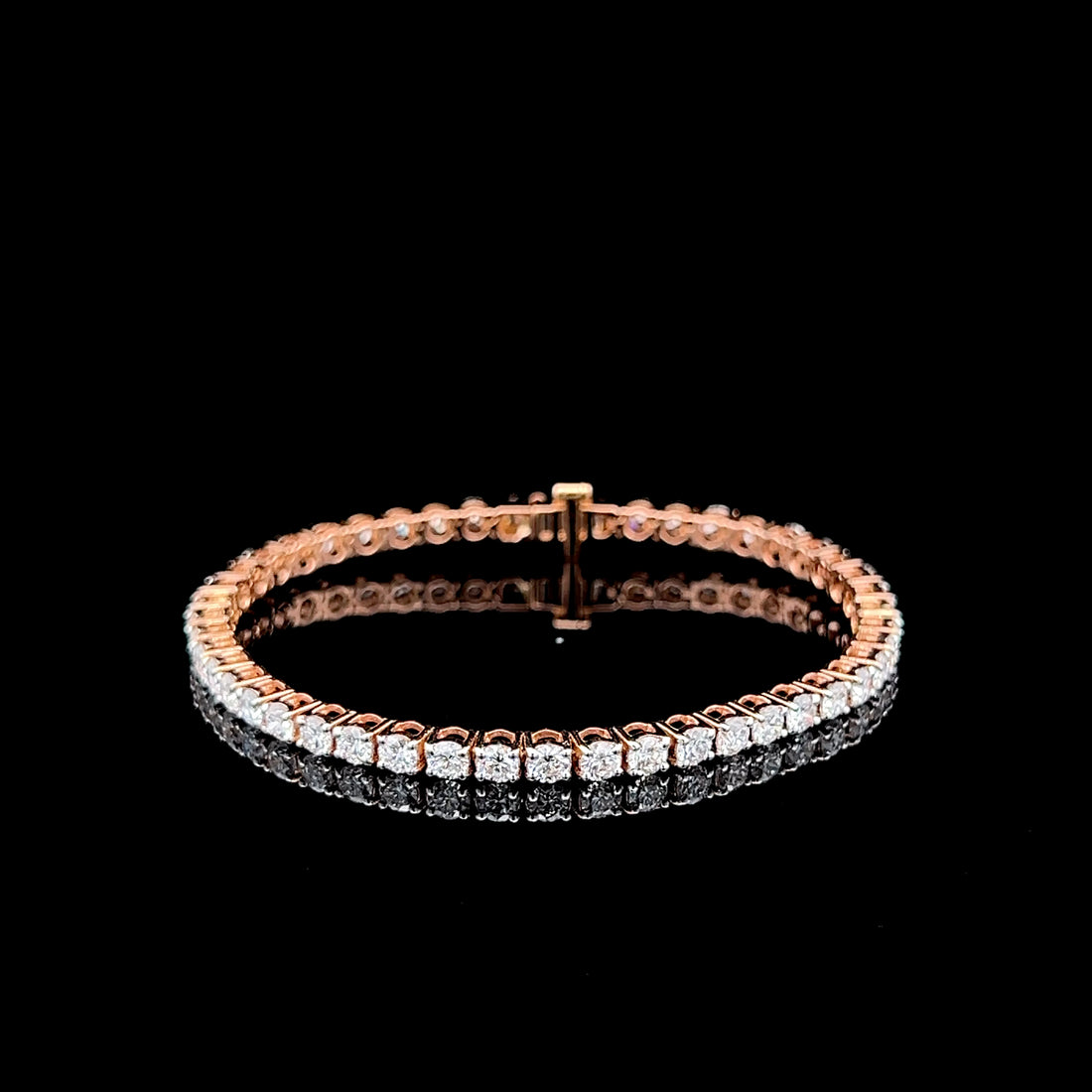 Elegant 0.10ct each Diamond bracelet
