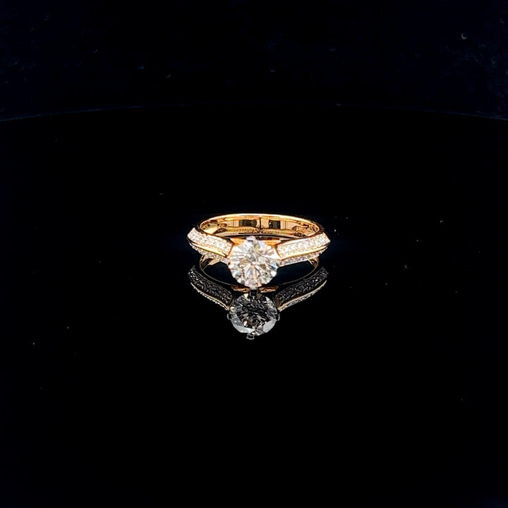 Exquisite 1.03ct Diamond Ring