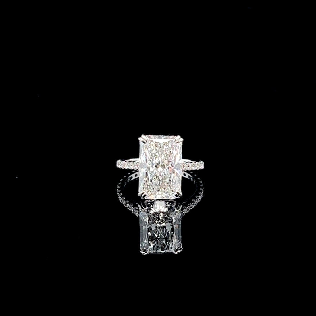 The 7.0ct Radiant Imperial Ring