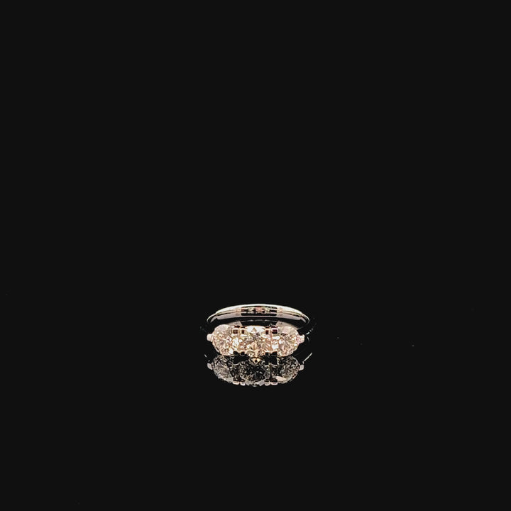 The Trinity Ring: 0.50ct Three Stone Diamond Promise