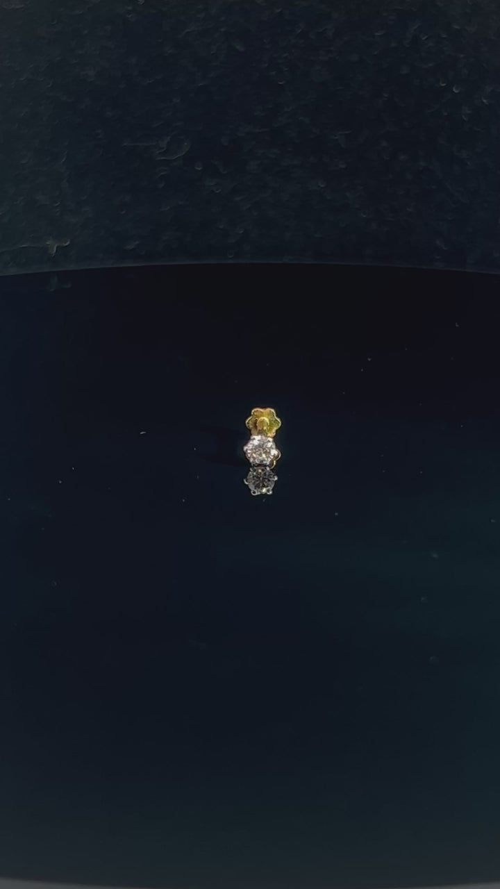 Exquisite 0.10ct Nosepin