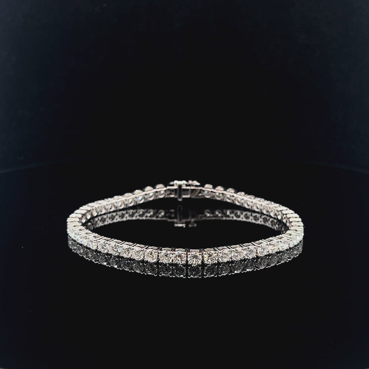 Exquisite 0.17ct Each Round Tennis Bracelet