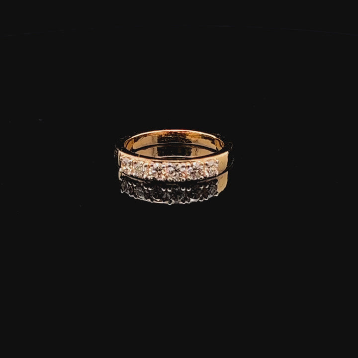 Classic 0.10ct Each Diamond Band