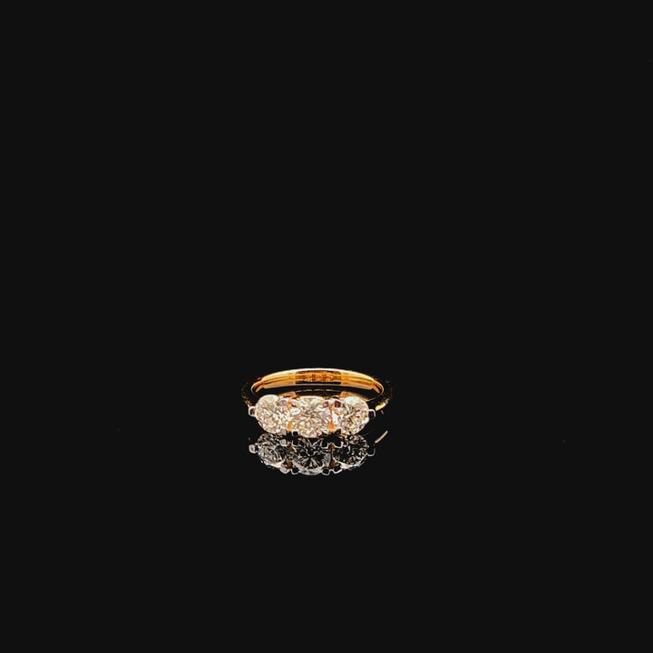 The Trinity Ring: 0.50ct Three Stone Diamond Promise