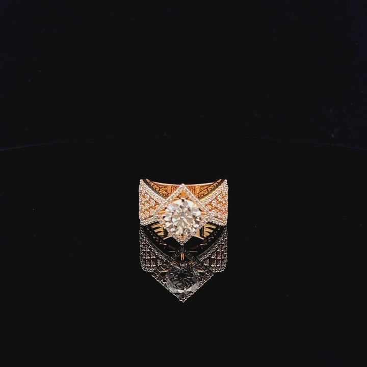 2.0ct Diamond Cocktail Ring: Statement of Grandeur