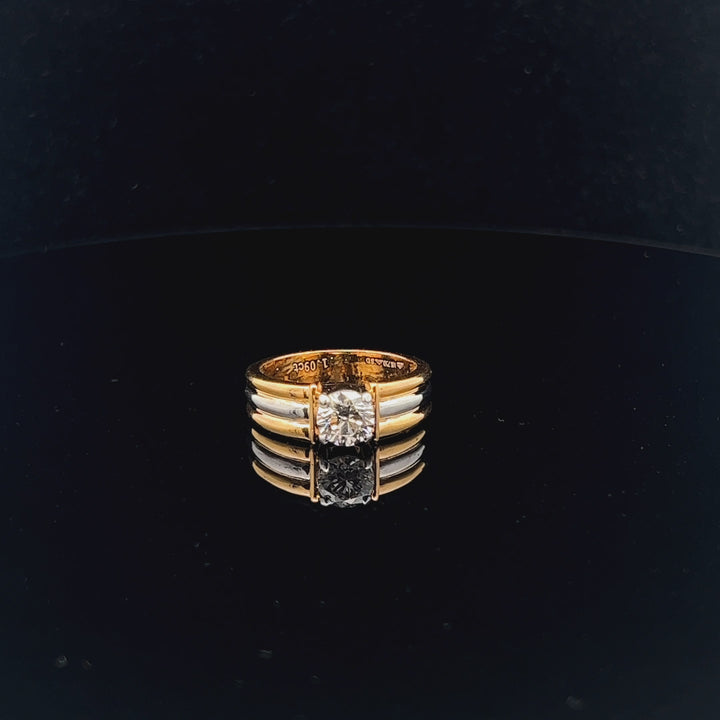 Elegant 1.00ct Diamond Men's Ring