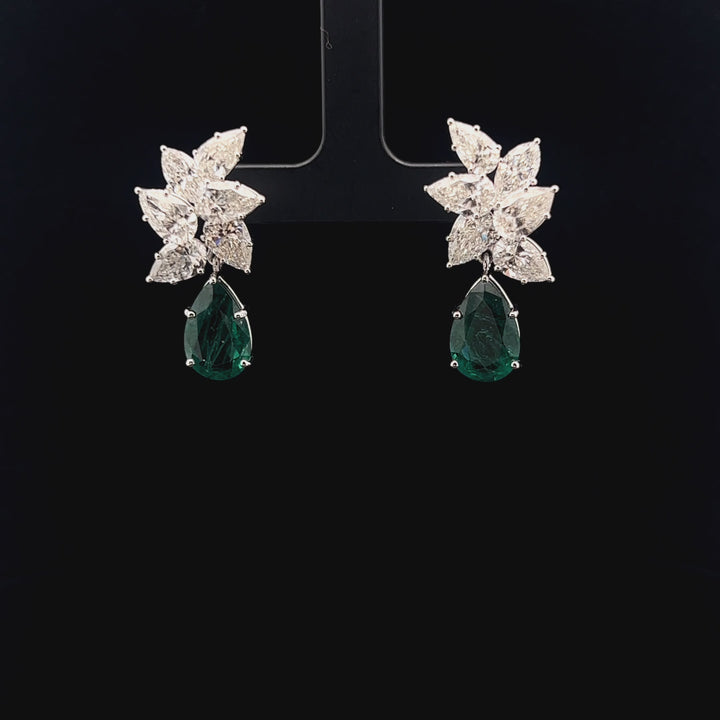 Exquisite Floral Earrings