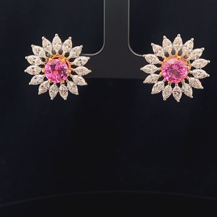 Exquisite Changeable Sunburst Earrings