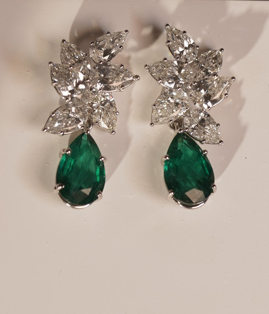 Exquisite Floral Earrings