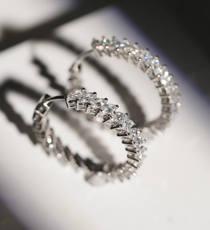 Marquise Defined: Uniquely Shaped Hoops