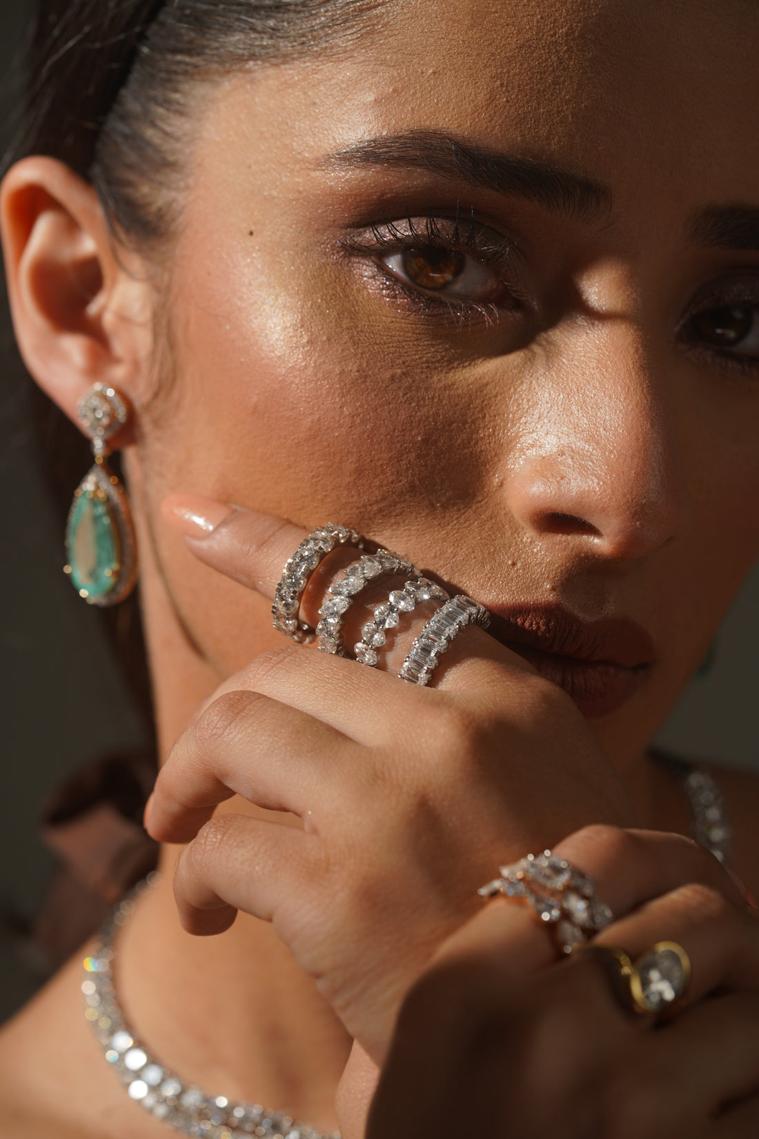 0.30ct each Oval Eternity Band