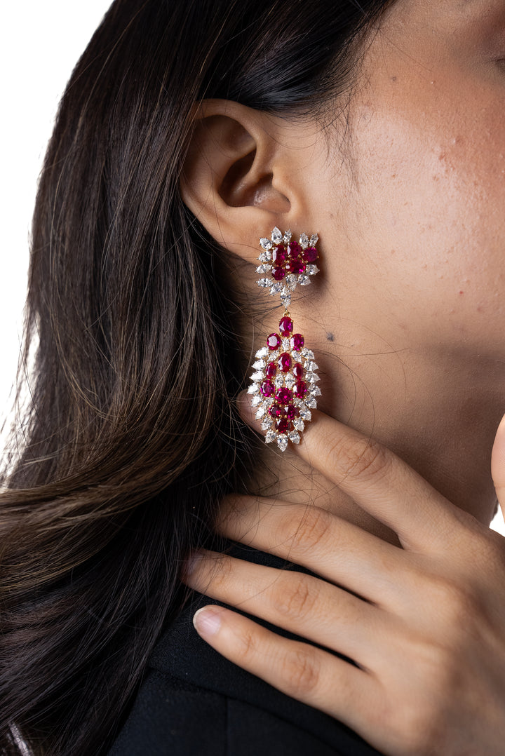 Lab Grown Diamond Earrings in Ludhiana -  Stardust Diamonds