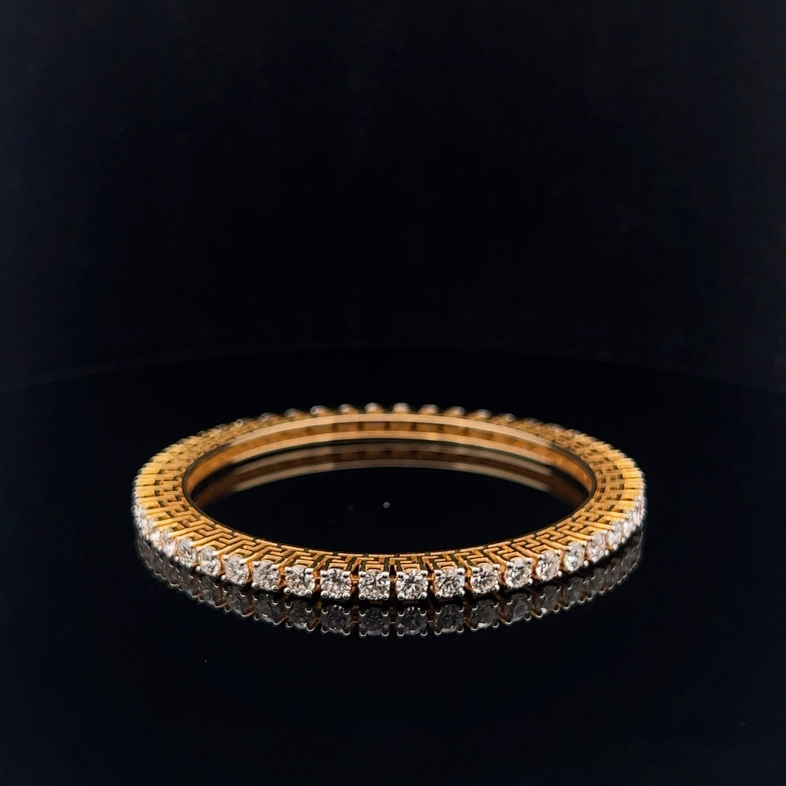 20 Pointer Diamond Bangle Pair