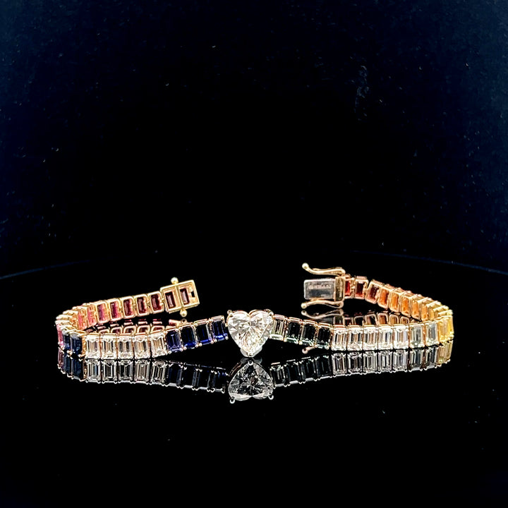 The Eternal Love Ombré Emerald Bracelet