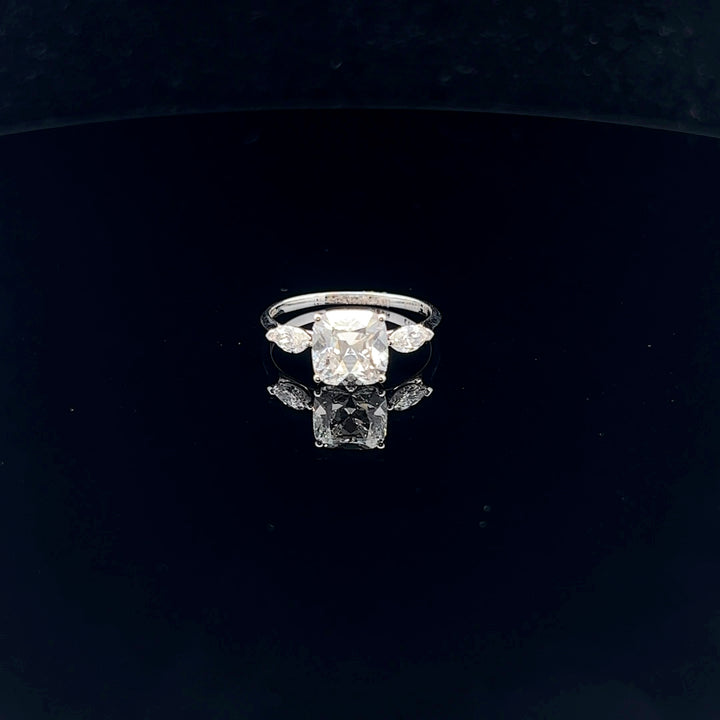 Elegant 2.0ct Cushion Diamond Ring
