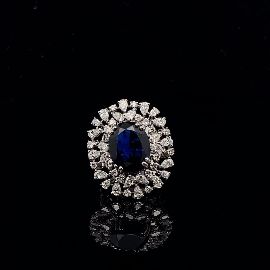 Elegant Sapphire Ring