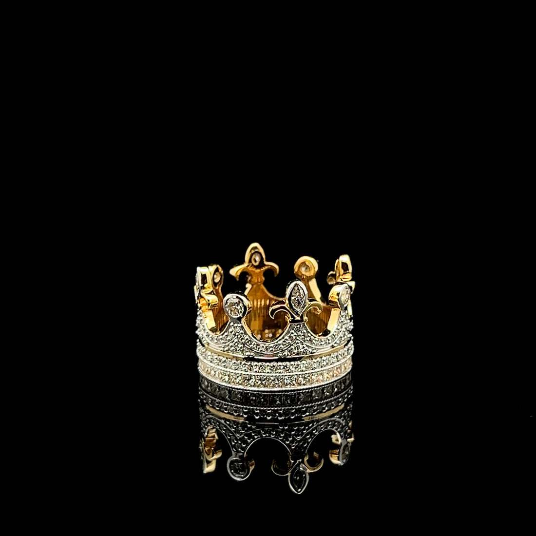 The Regal Crown Ring