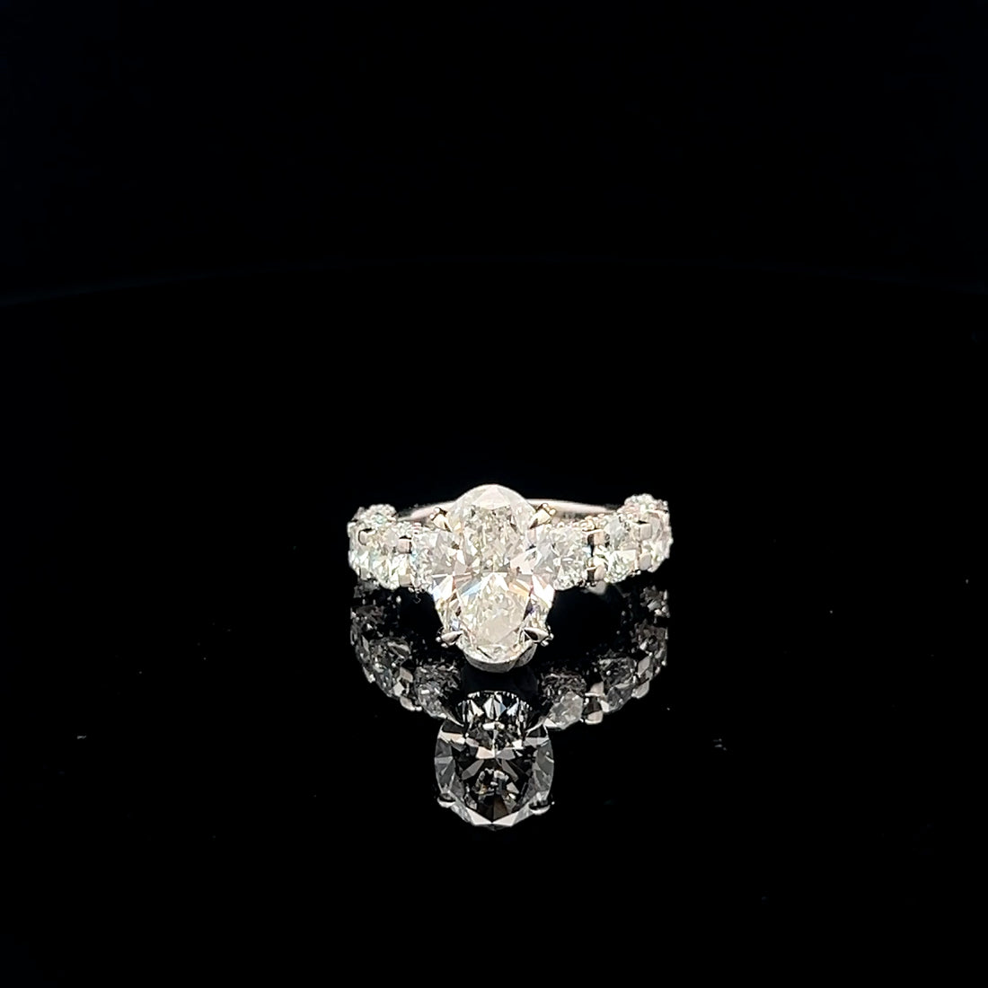 The Signature: 3.50ct Oval Grandeur Diamond Ring