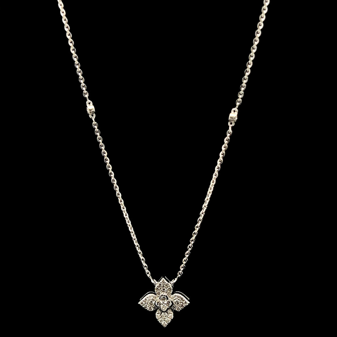 The Legacy Pendant: Lab grown diamond LV Inspired Design