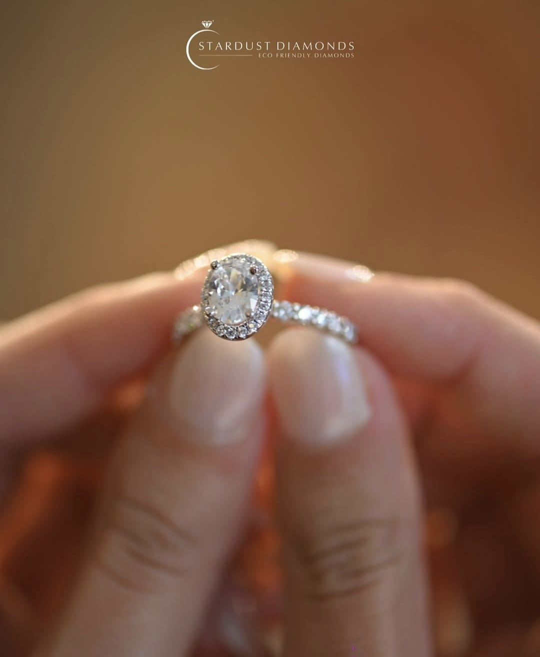 The Halo Effect: 1.0ct Oval Diamond Ring