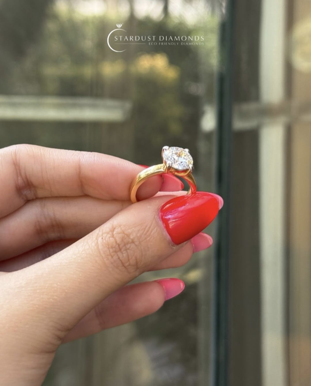 Elegant 2.14ct Portugese cut Solitaire Ring