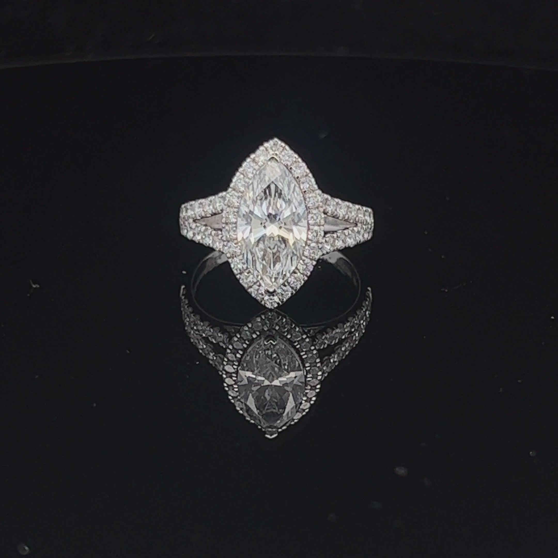 2.0ct Marquise Diamond Ring