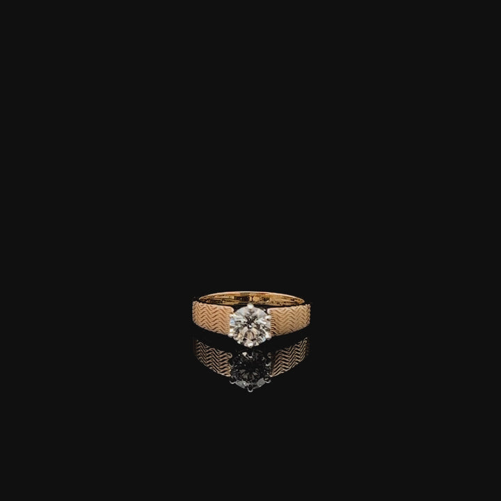 Exquisite 1.0ct Solitaire Ring