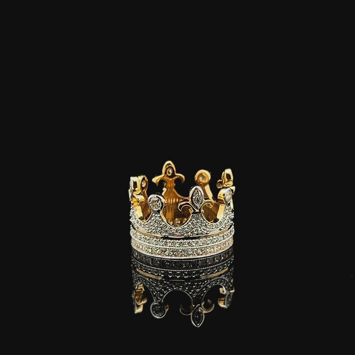The Regal Crown Ring