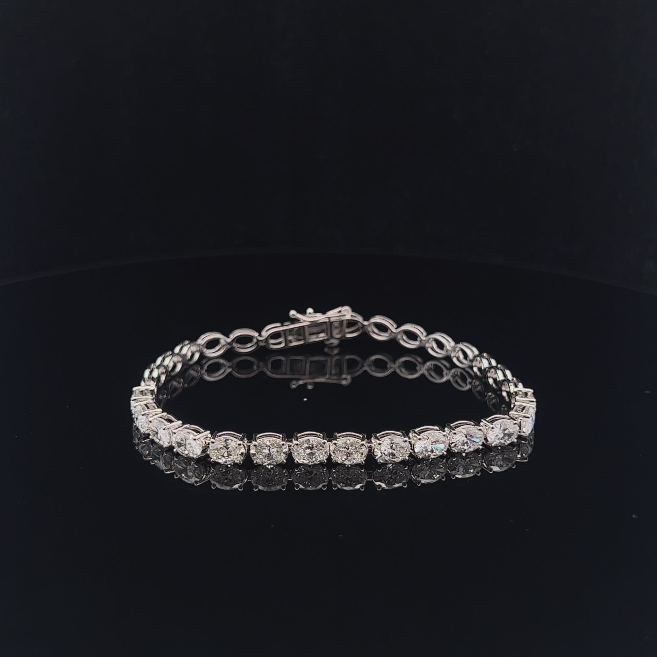 Oval Diamond Tennis Bracelet: A Modern Classic