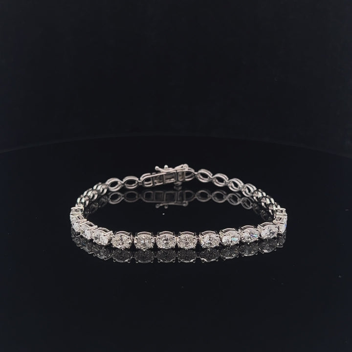 Oval Tennis Bracelet