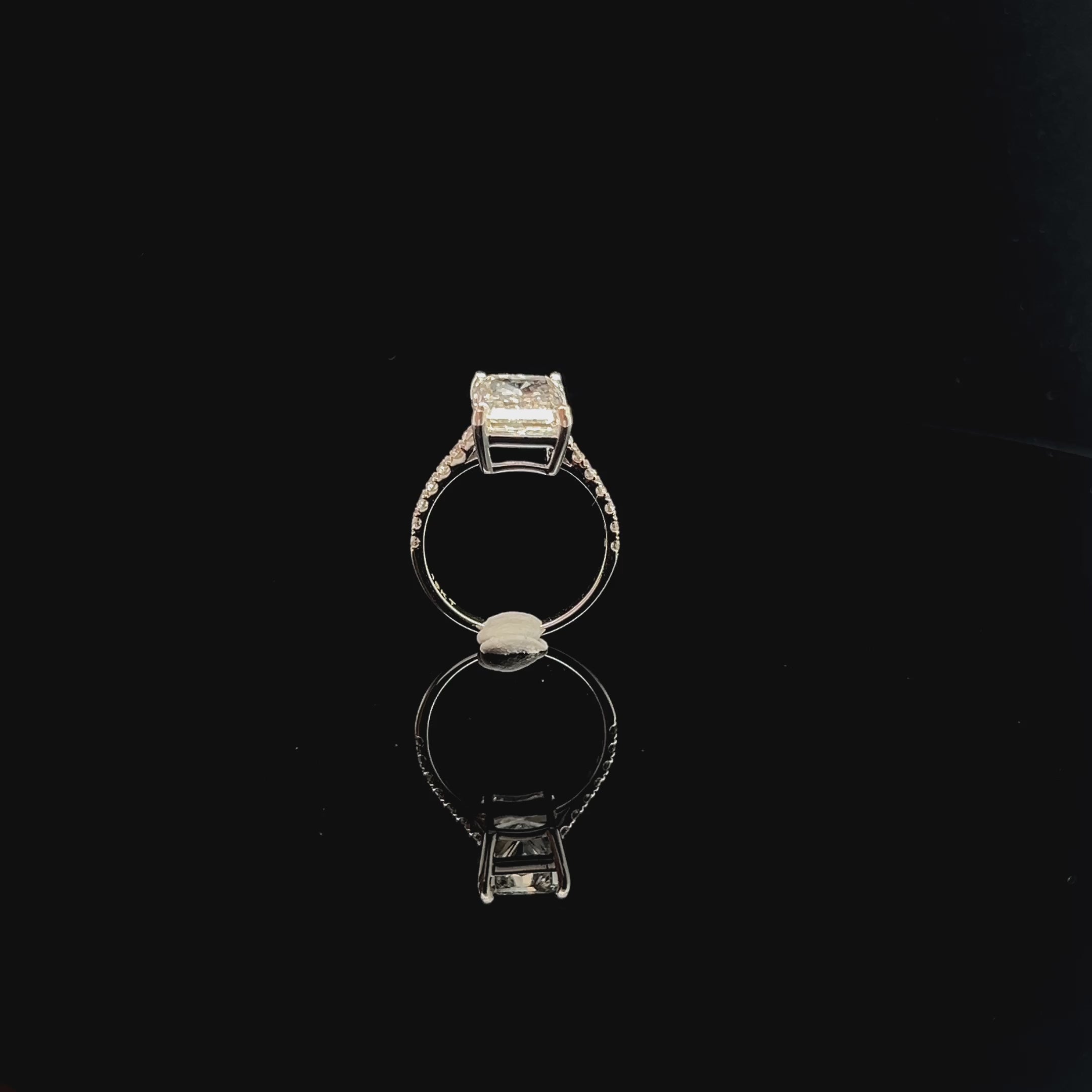 5.0ct Classic Radiant Ring